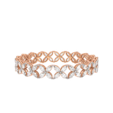 Marquise Quatrefoil Tennis Bracelet