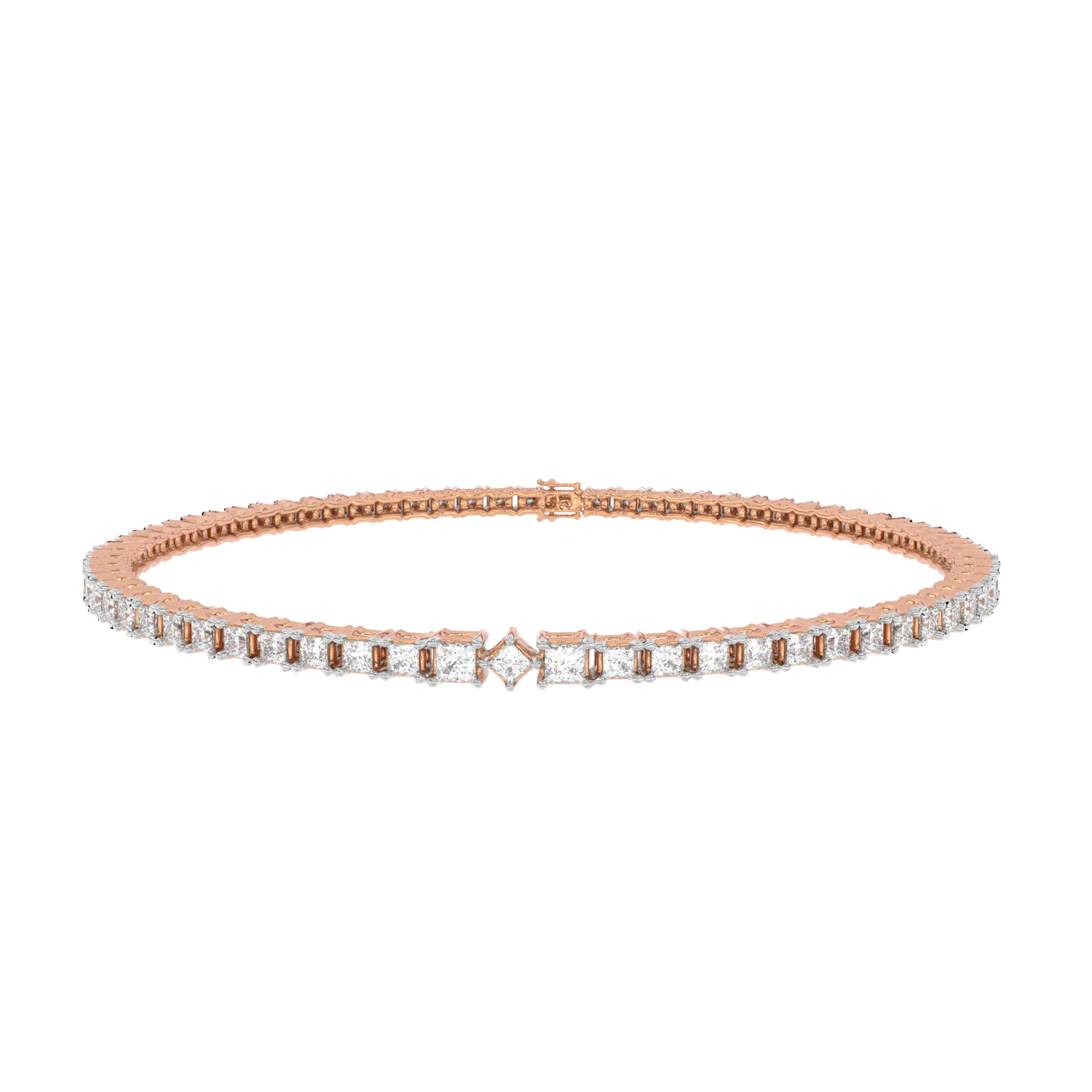 Princess Line Tennis Bracelet
