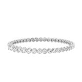 Bezel Eternity Tennis Bracelet