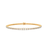 Princess Center Tennis Bracelet