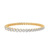 Bezel Eternity Tennis Bracelet
