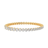 Bezel Eternity Tennis Bracelet