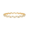 Marquise Leaf Tennis Bracelet