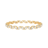 Marquise Leaf Tennis Bracelet