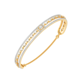 Emerald Art Deco Bangle
