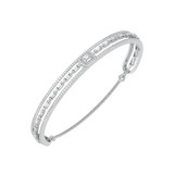 Emerald Art Deco Bangle