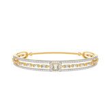 Emerald Art Deco Bangle