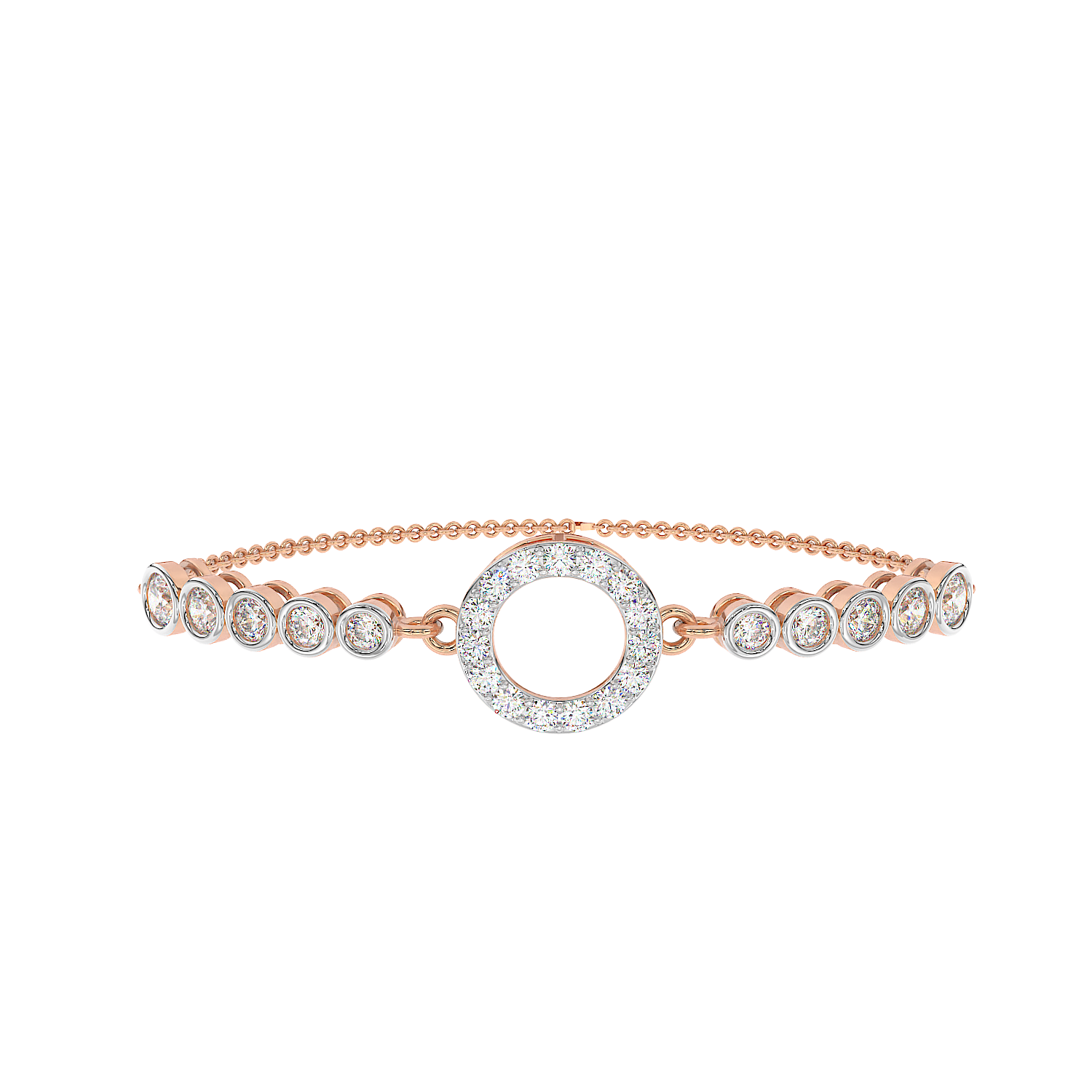 Eternity Circle Station Bracelet