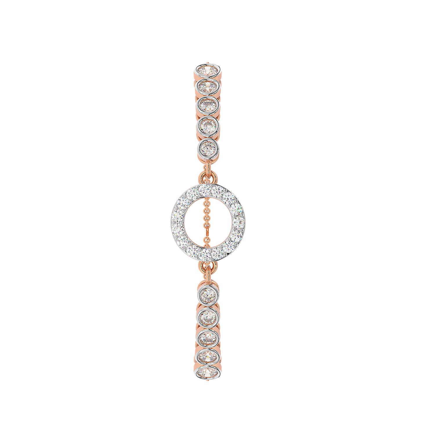 Eternity Circle Station Bracelet