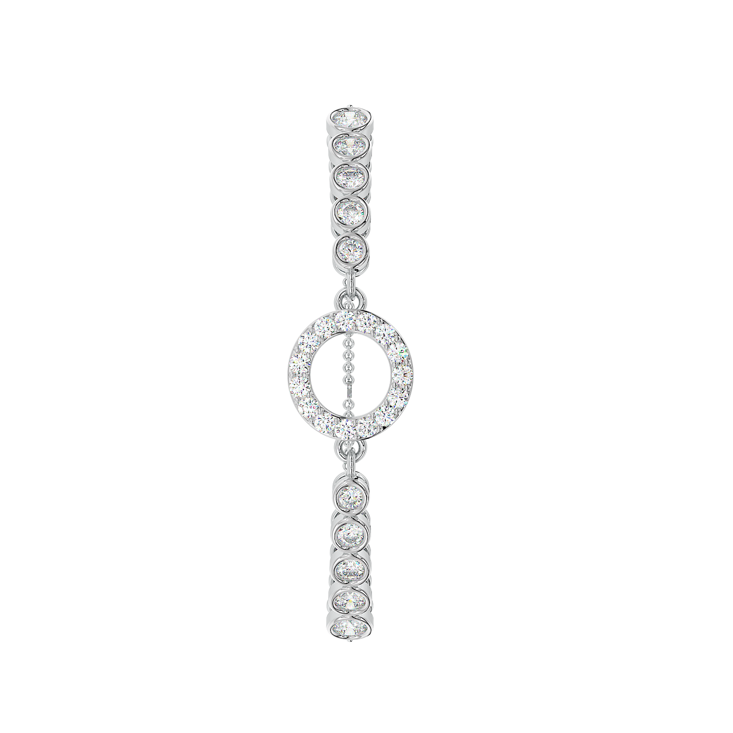 Eternity Circle Station Bracelet