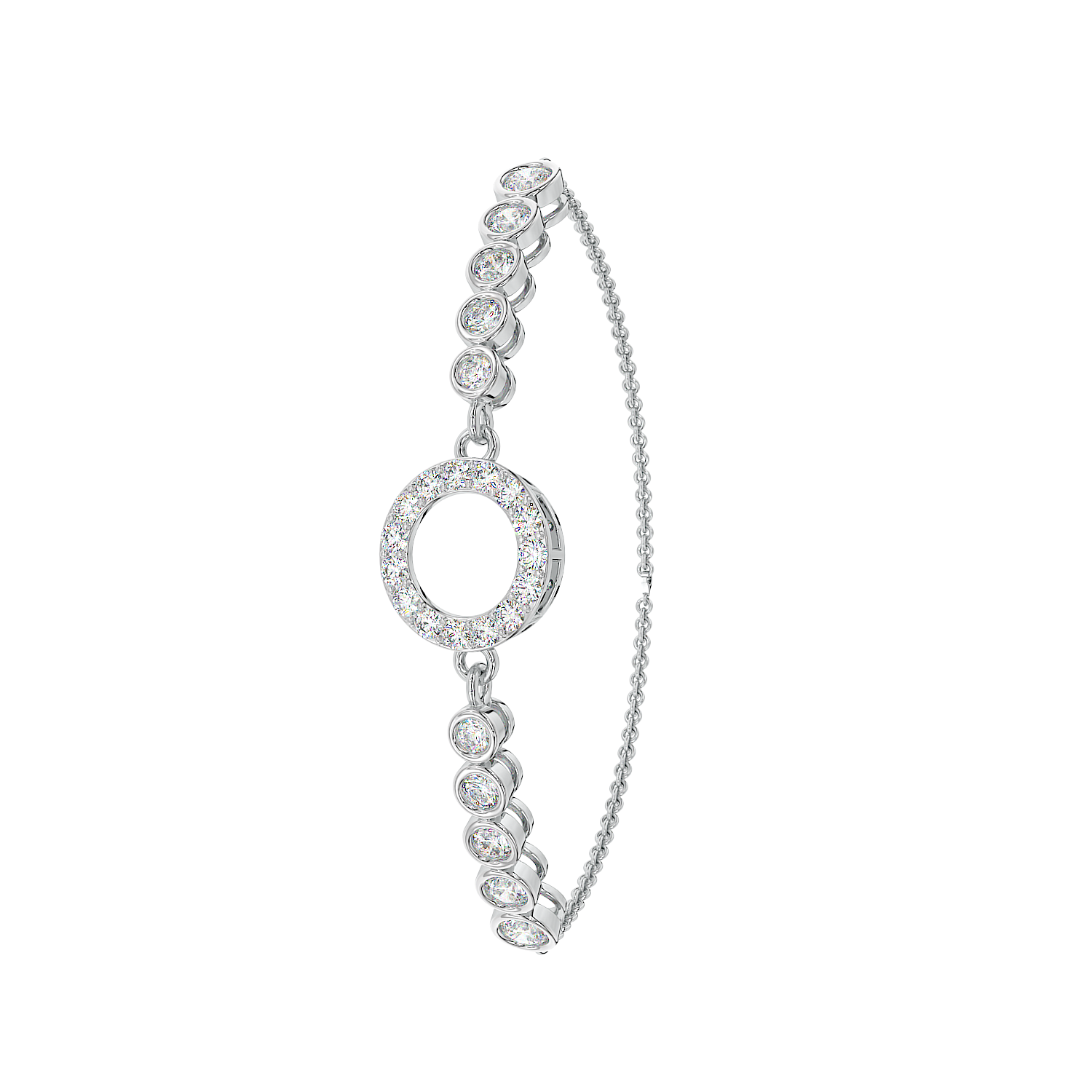 Eternity Circle Station Bracelet
