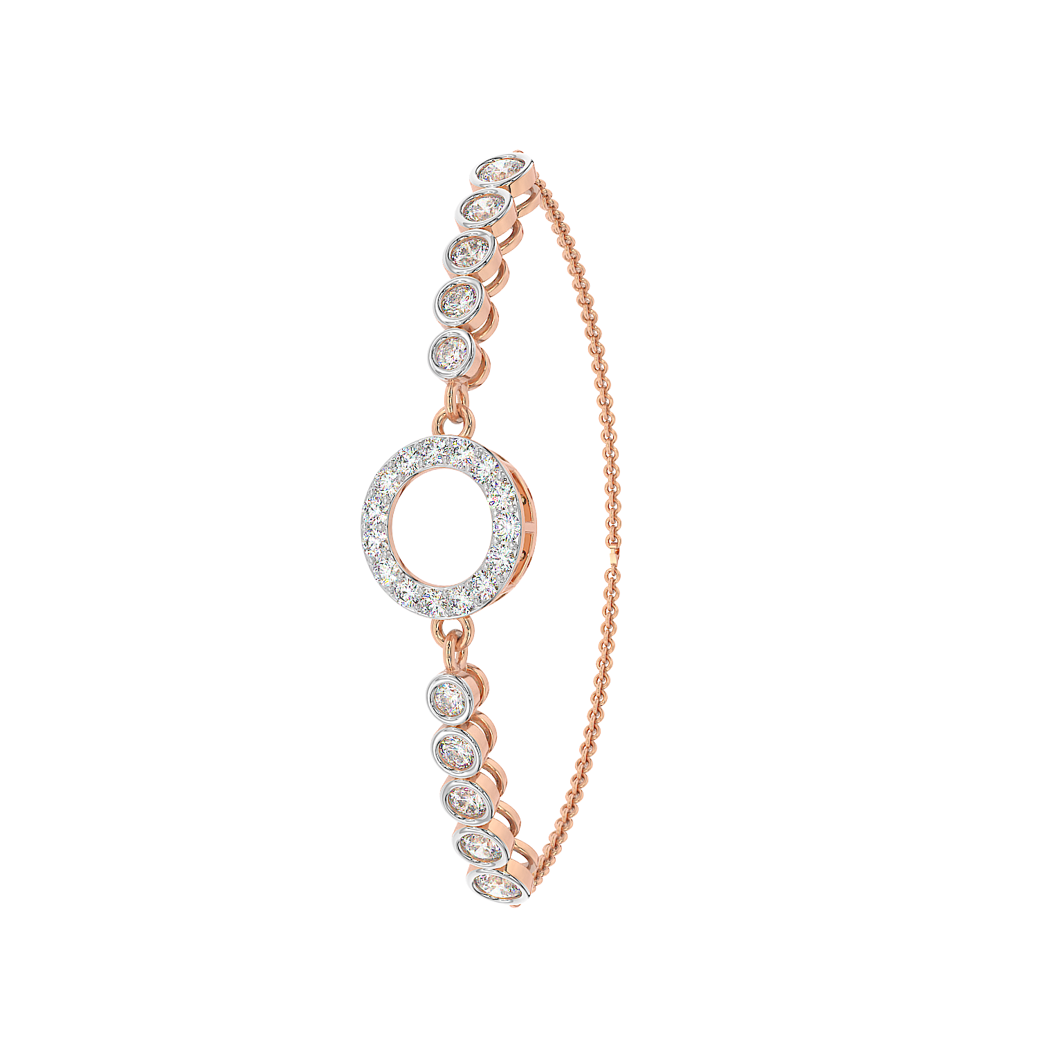 Eternity Circle Station Bracelet