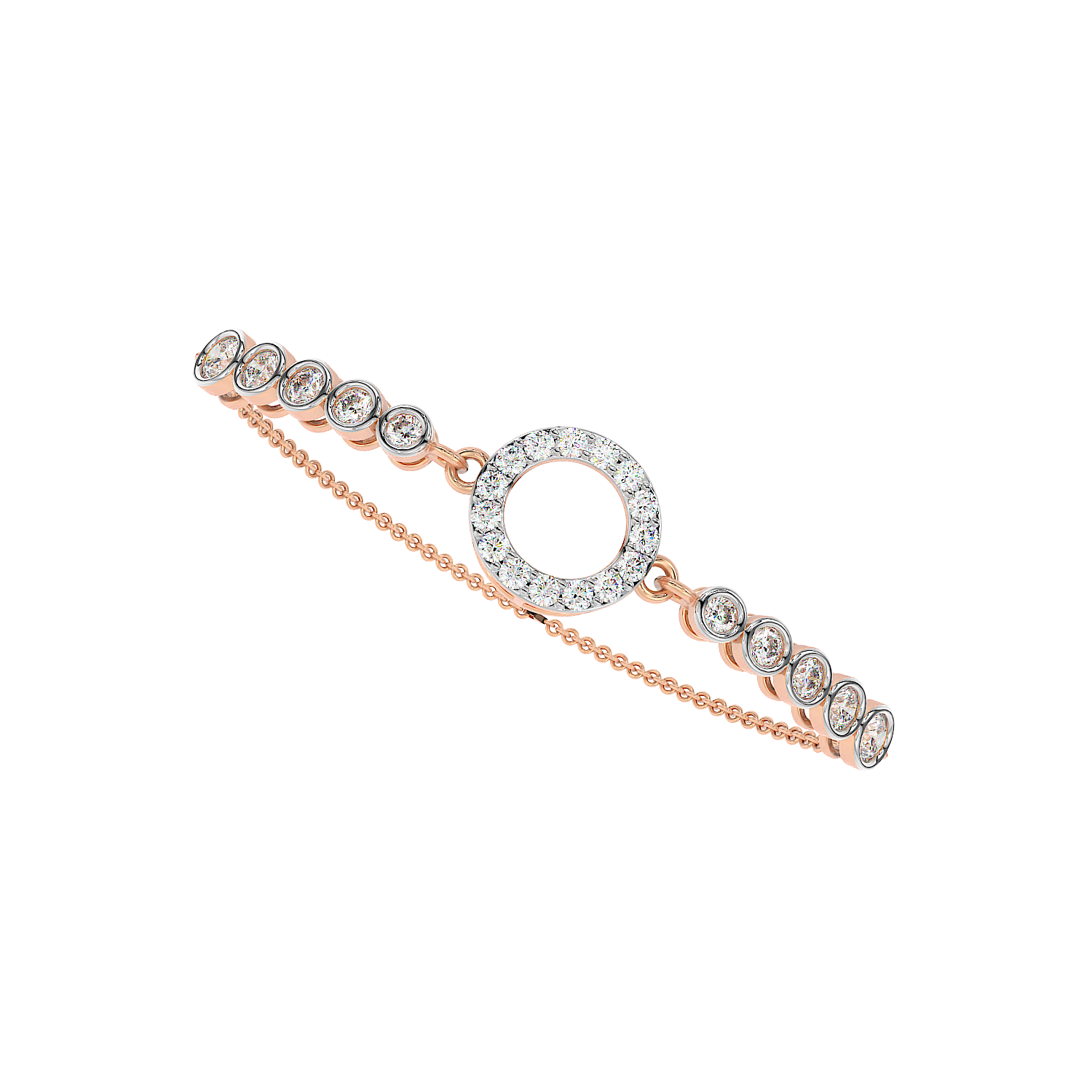 Eternity Circle Station Bracelet