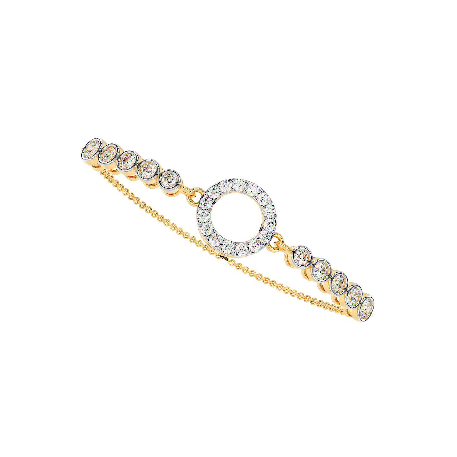 Eternity Circle Station Bracelet