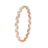 Marquise Leaf Tennis Bracelet