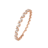 Pear Heart Tennis Bracelet