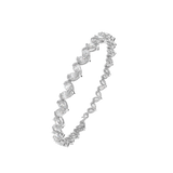 Pear Heart Tennis Bracelet