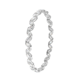Marquise Leaf Tennis Bracelet