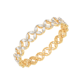 Marquise Quatrefoil Tennis Bracelet