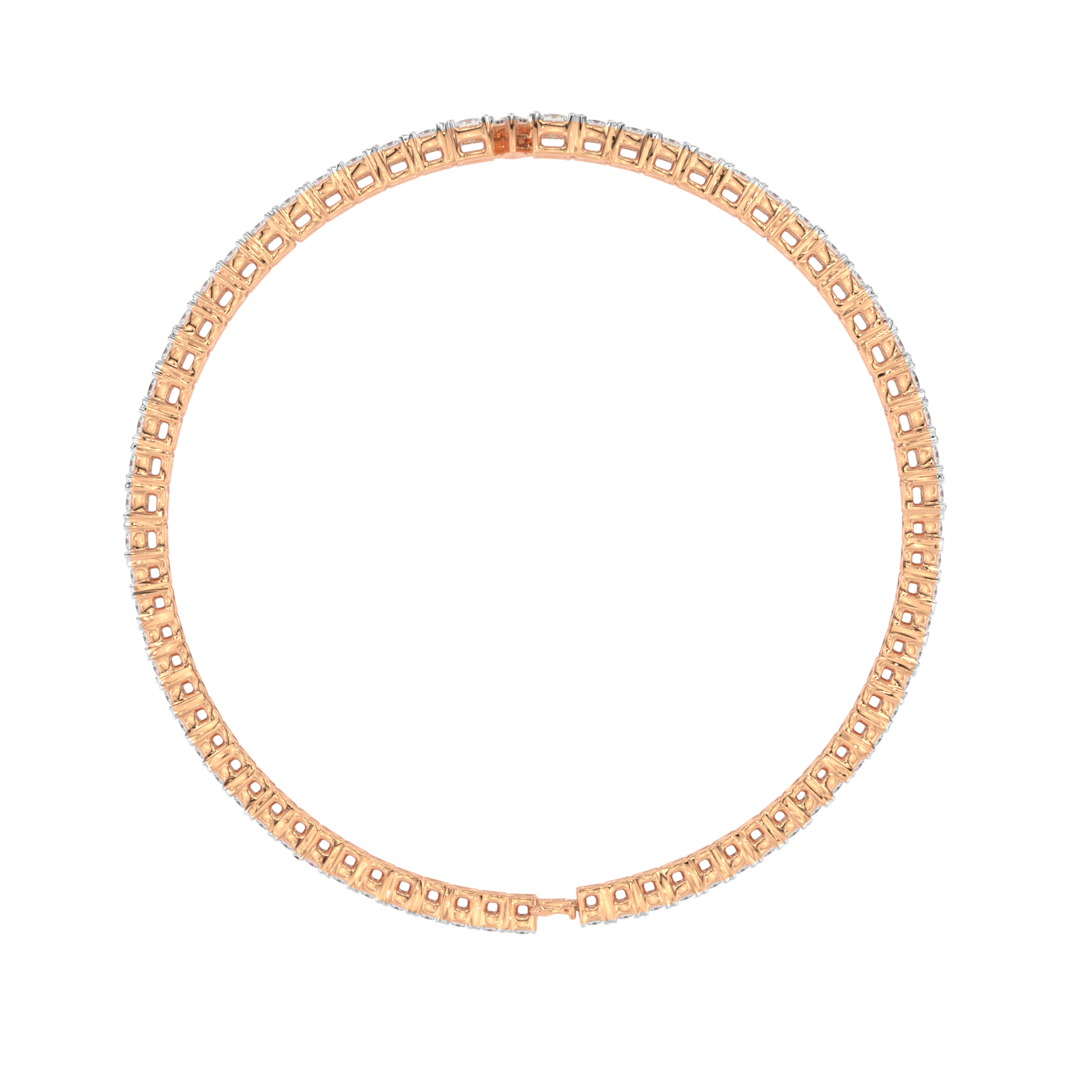 Princess Line Tennis Bracelet