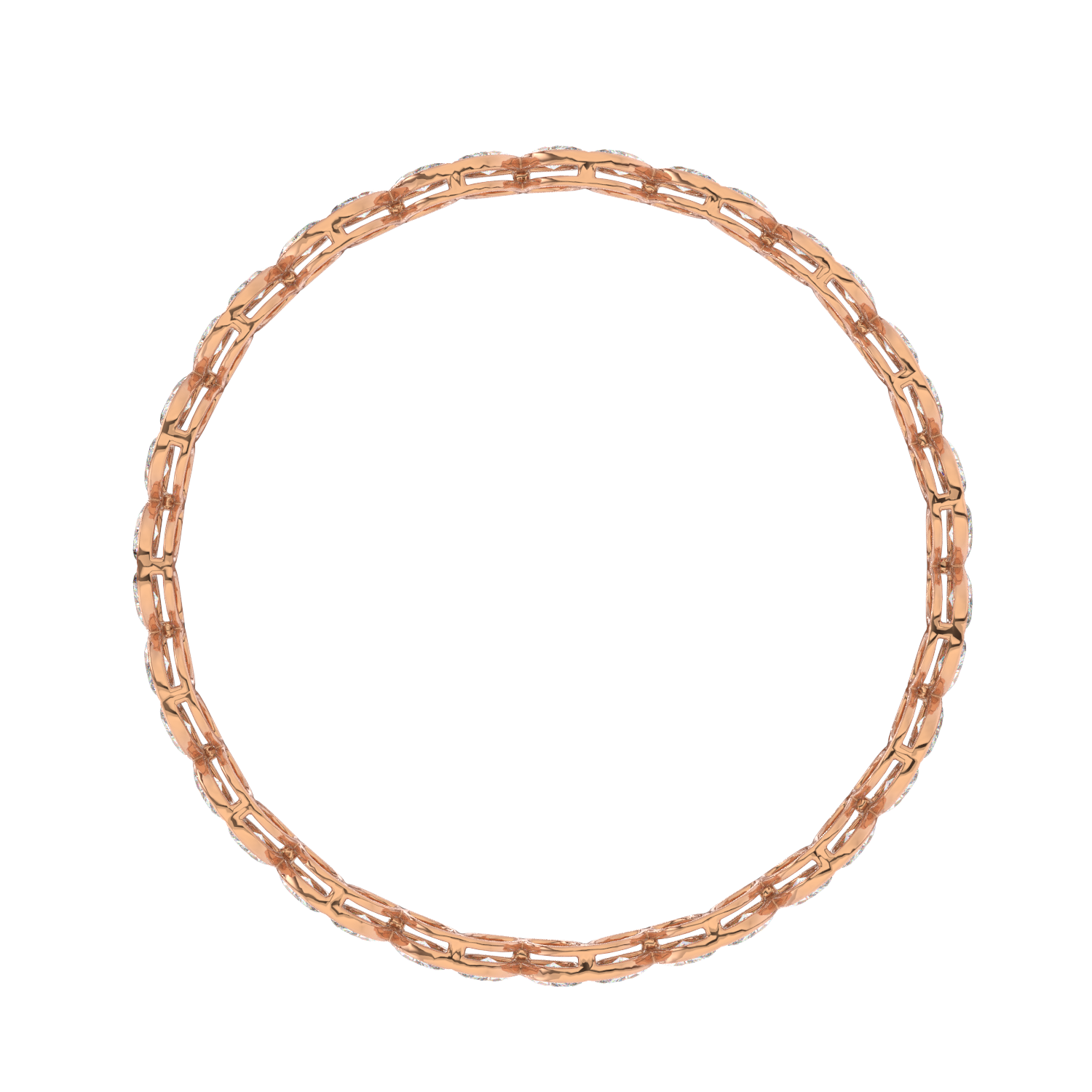 Marquise Leaf Tennis Bracelet