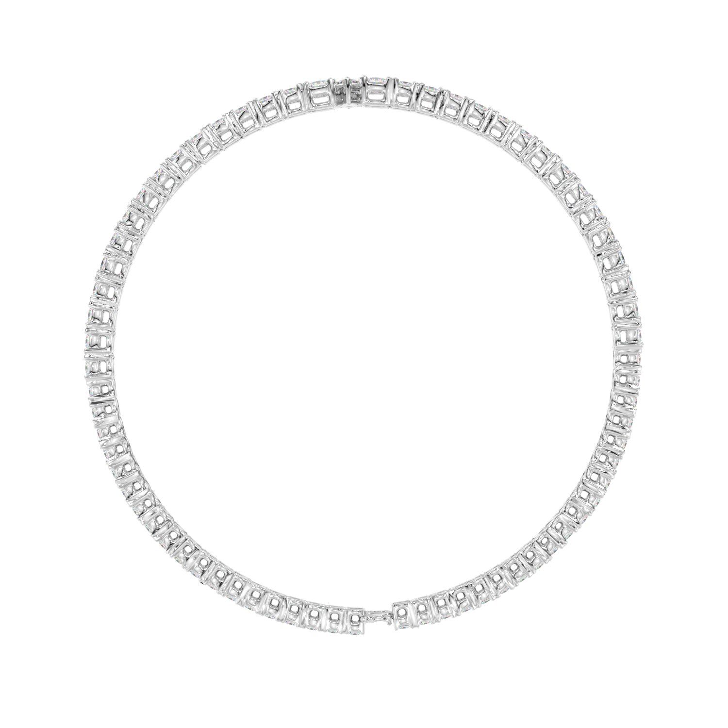 Princess Line Tennis Bracelet