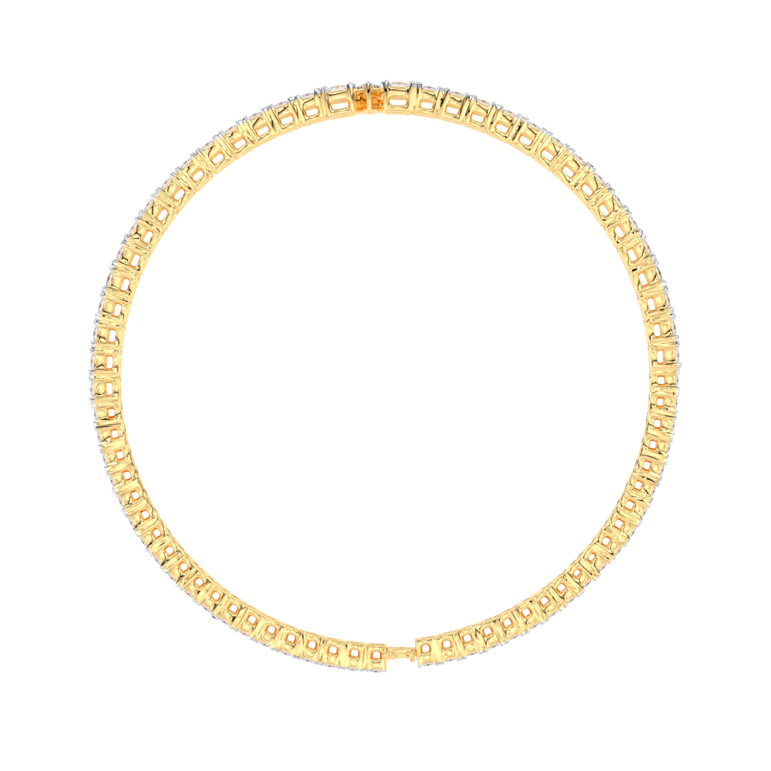 Princess Line Tennis Bracelet