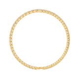 Round Baguette Split Tennis