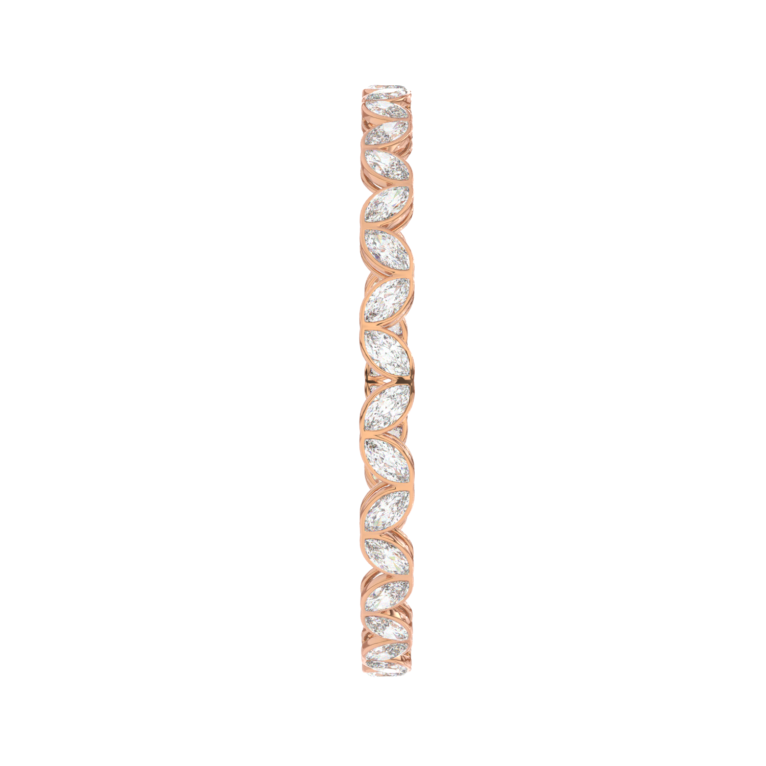 Marquise Leaf Tennis Bracelet