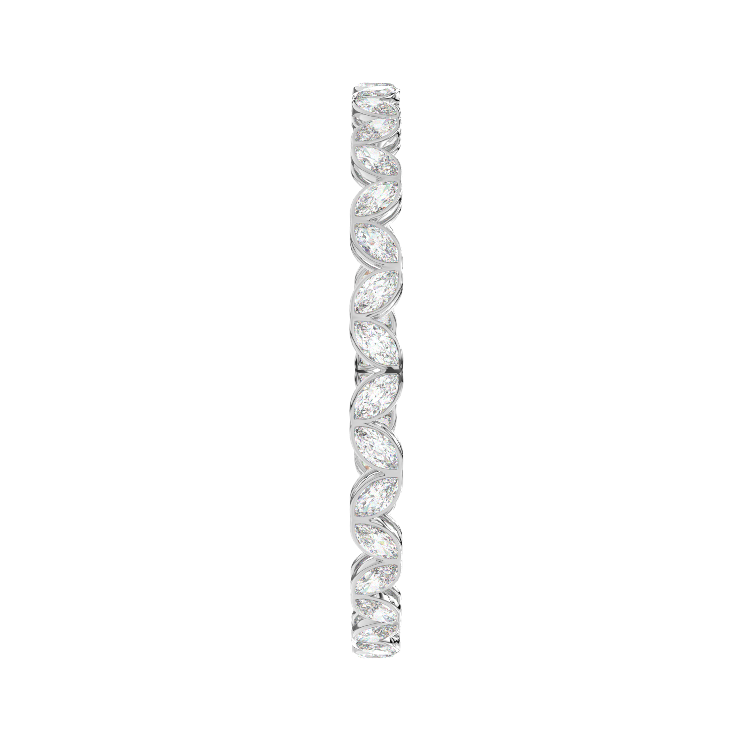 Marquise Leaf Tennis Bracelet