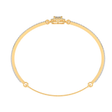 Emerald Halo Bangle