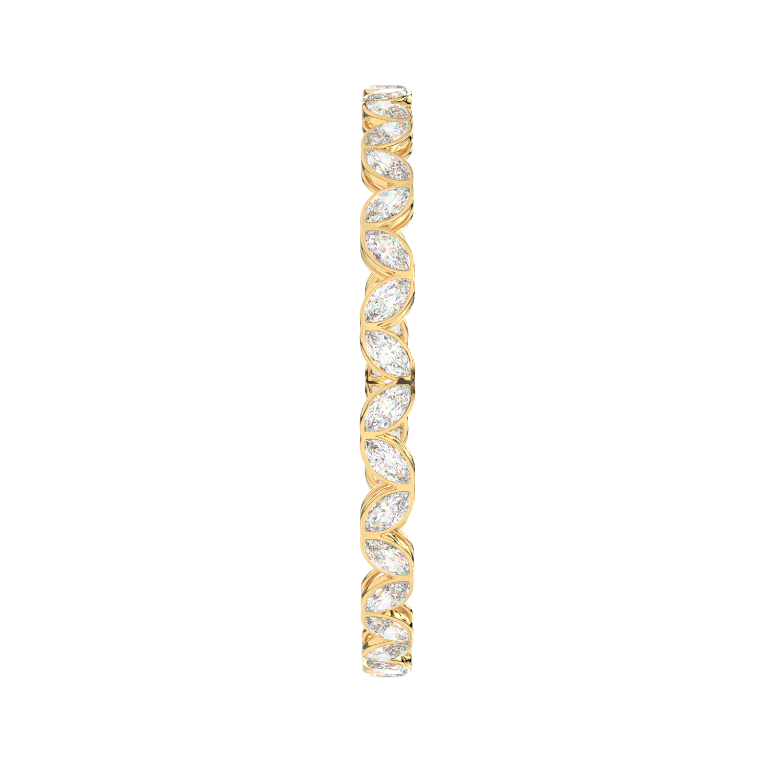 Marquise Leaf Tennis Bracelet