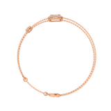Emerald Halo Station Bracelet