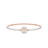 Emerald Halo Bangle