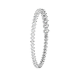 Bezel Eternity Tennis Bracelet