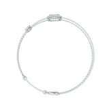 Emerald Halo Station Bracelet