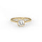 Square Cushion Bezel Ring