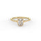 Cushion Cut Bezel Ring