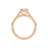 Cushion Cut Bezel Ring