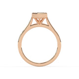 Marquise Diamond Bezel Ring