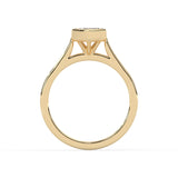 Marquise Diamond Bezel Ring