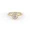 Round Diamond Bezel Ring