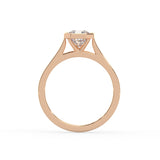 Radiant Cut Bezel Solitaire Ring