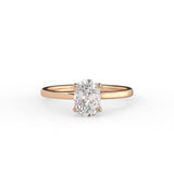 Cushion Cut Solitaire Ring