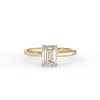Emerald Cut Solitaire Ring