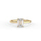 Emerald Cut Solitaire Ring