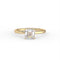 Asscher Cut Solitaire Ring