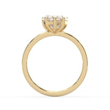 Heart Cut Solitaire Ring