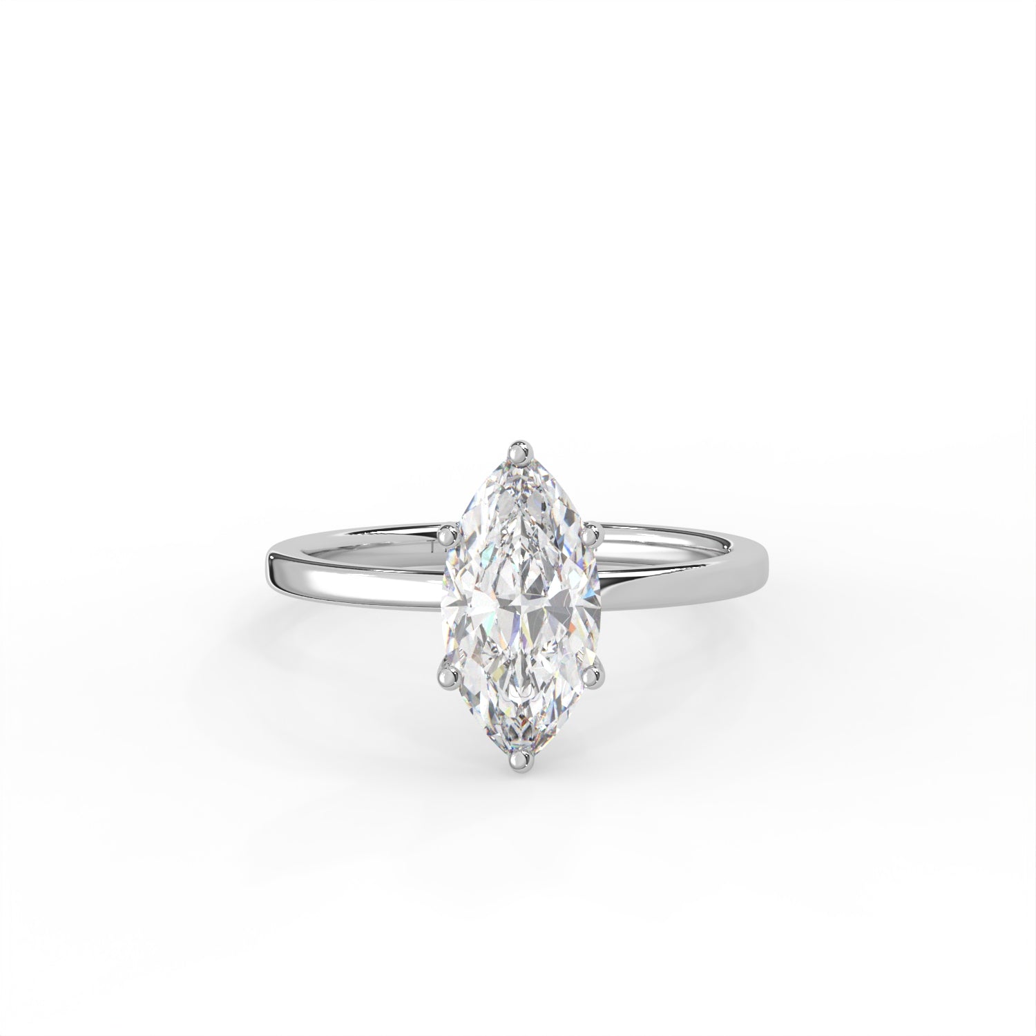 Marquise Cut Solitaire Ring