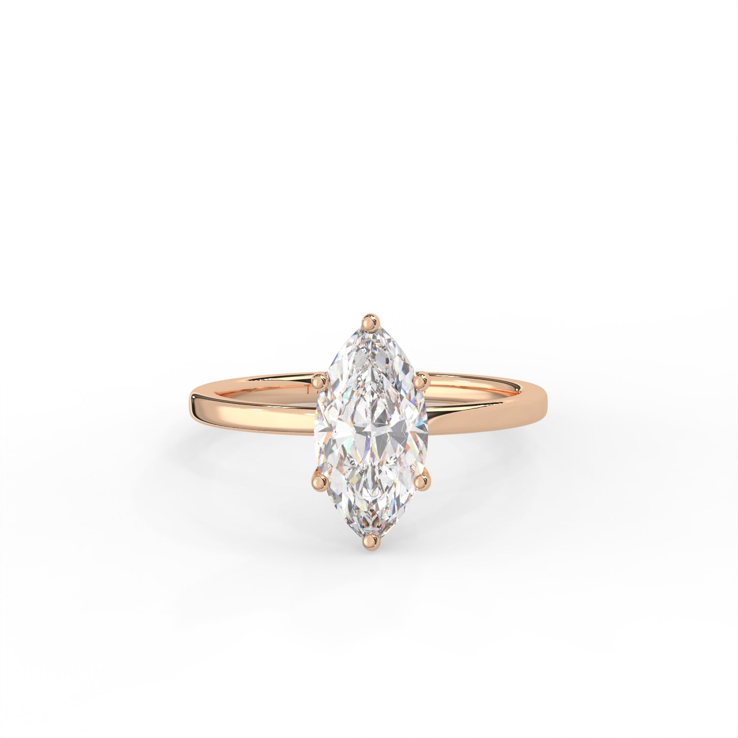 Marquise Cut Solitaire Ring